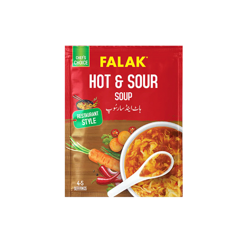 Falak Hot & Sour Soup 50g Default Title