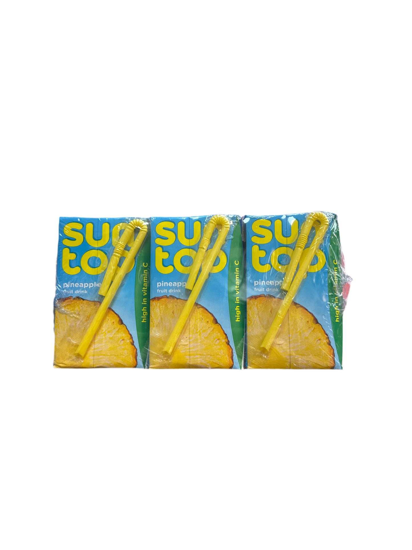 Sun Top pineapple fruit drink 6pk