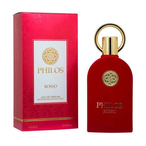 Philos Rosso Eau De Parfum 50ml - Rich, Seductive Fragrance For Men - Captivating Scent Experience