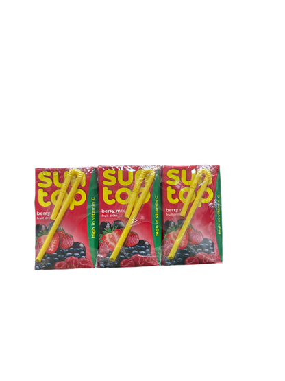 Sun Top berry mix fruit drink 6pk