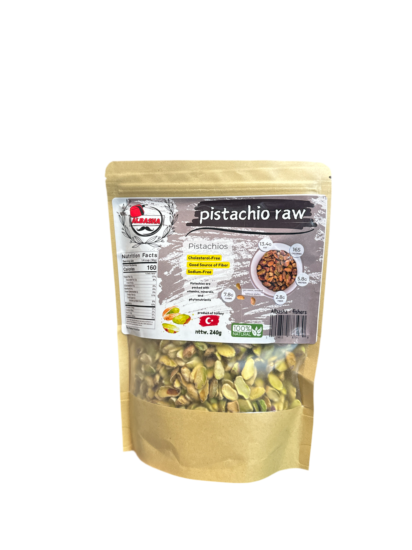 Albasha pistachio RAW