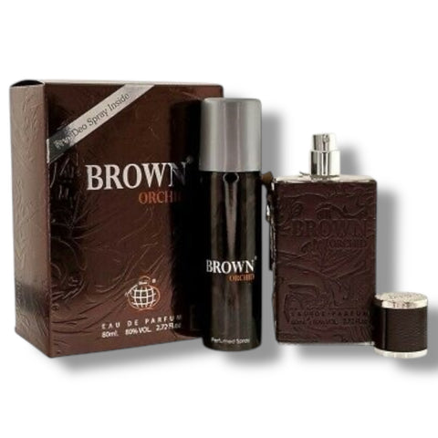 Brown Orchid Perfume - Elegant Floral Aroma with Deep Wood Notes for Timeless Sophistication