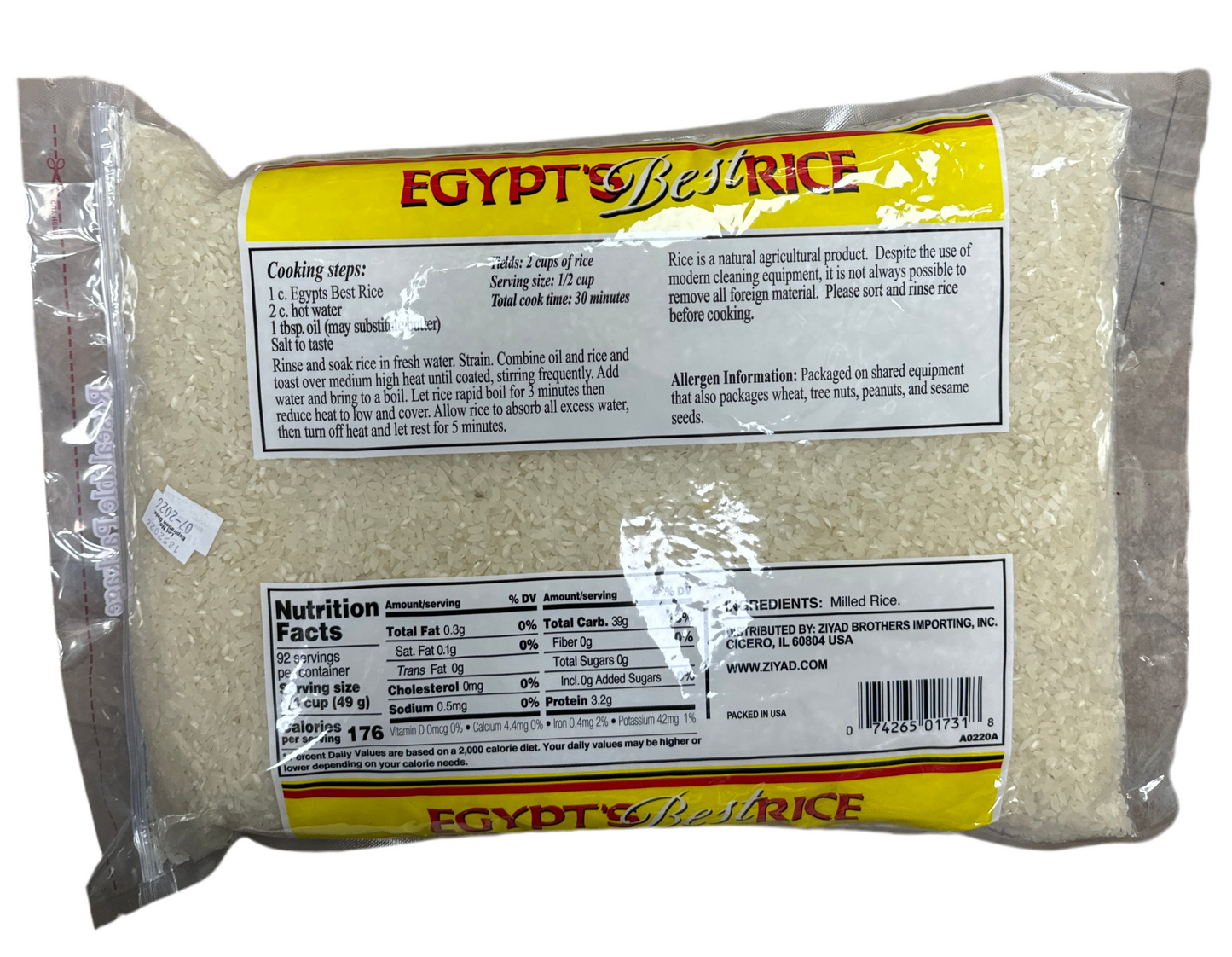 Egypt's Best Rice White 10Lb