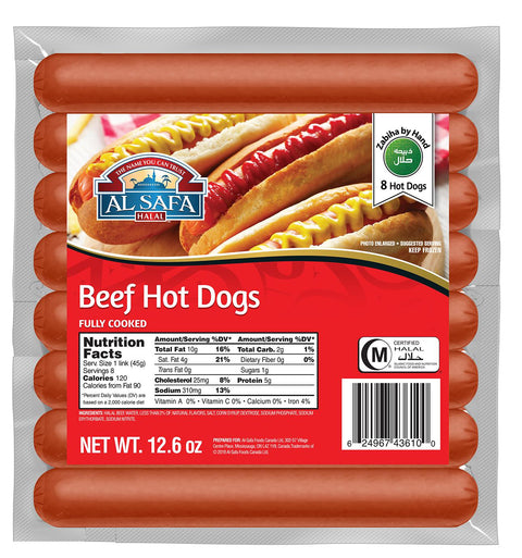 Al Safa Halal Beef Frankfurters