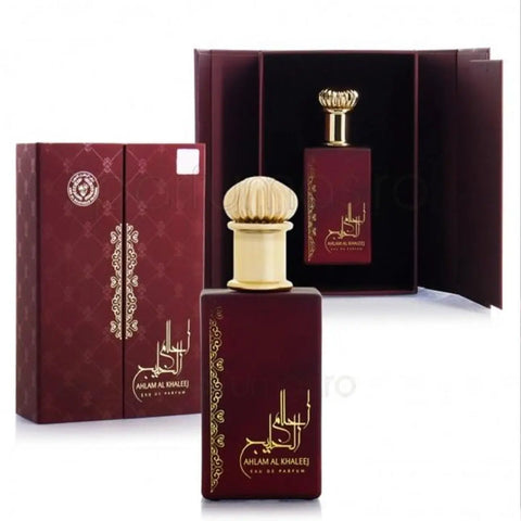 Ahlam Al Khaleej 100ml Luxury Perfume - Unisex Exotic Arabic Fragrance for Men and Women