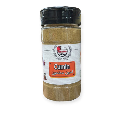 Premium Albasha Ground Cumin Spice - Bold Flavor for Cooking and Baking - 100% Pure Seasoning