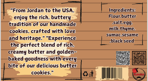 Assorted Salted Butter Cookies - Luxurious Blend of Sweet & Salty Flav