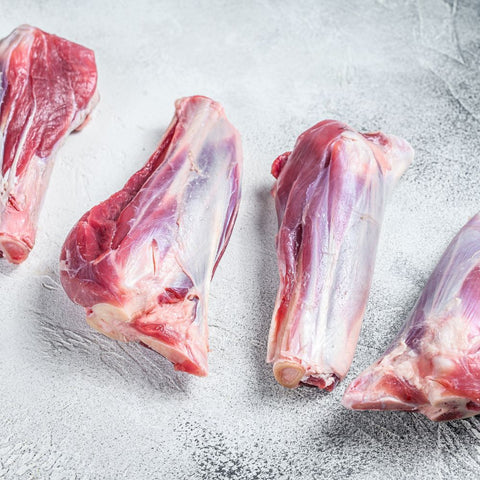 Premium Halal Lamb Shank - Tender, Juicy Meat, Perfect for Stews and Roasting, 1.5-2 Lbs