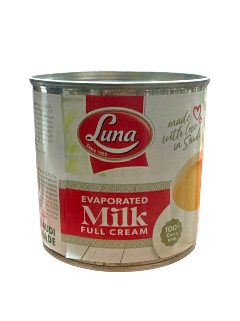 a can of food that is on a white surface