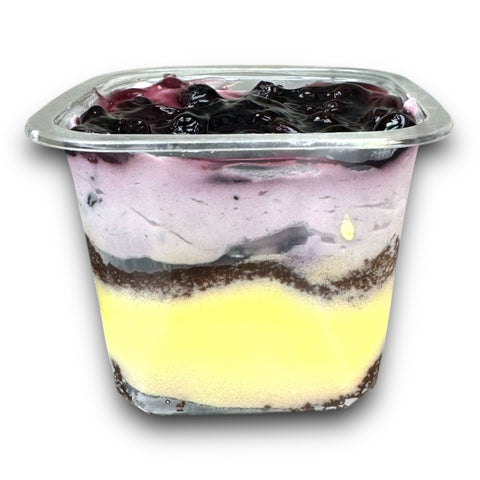 Lemon And Blueberry Mousse - Delicate Balance Of Tart And Sweet, Elegant Dessert For Any Occasion