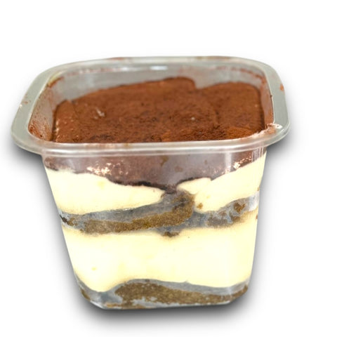 Authentic Italian Tiramisu - Indulge in 3 Layers of Creamy Mascarpone, Coffee, and Cocoa Bliss