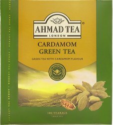 Ahmad Cardamom Green Tea 100 Bags Default Title