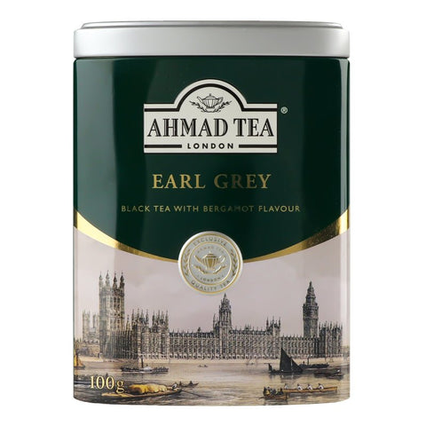 Ahmad Tea Tea/Loose Earl Grey Tin Default Title