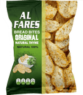 الفارس رقائق الخبز بالزعتر 120غ Al Fares Roasted Zaatar Bread Bites 120g Default Title