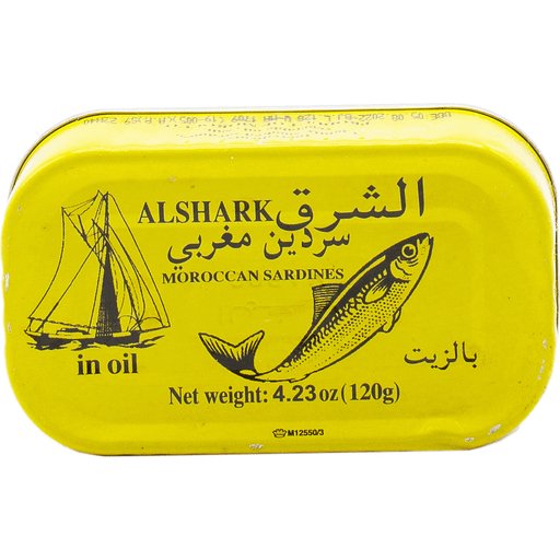 Alshark Moroccan Sardines In Oil 120g Default Title