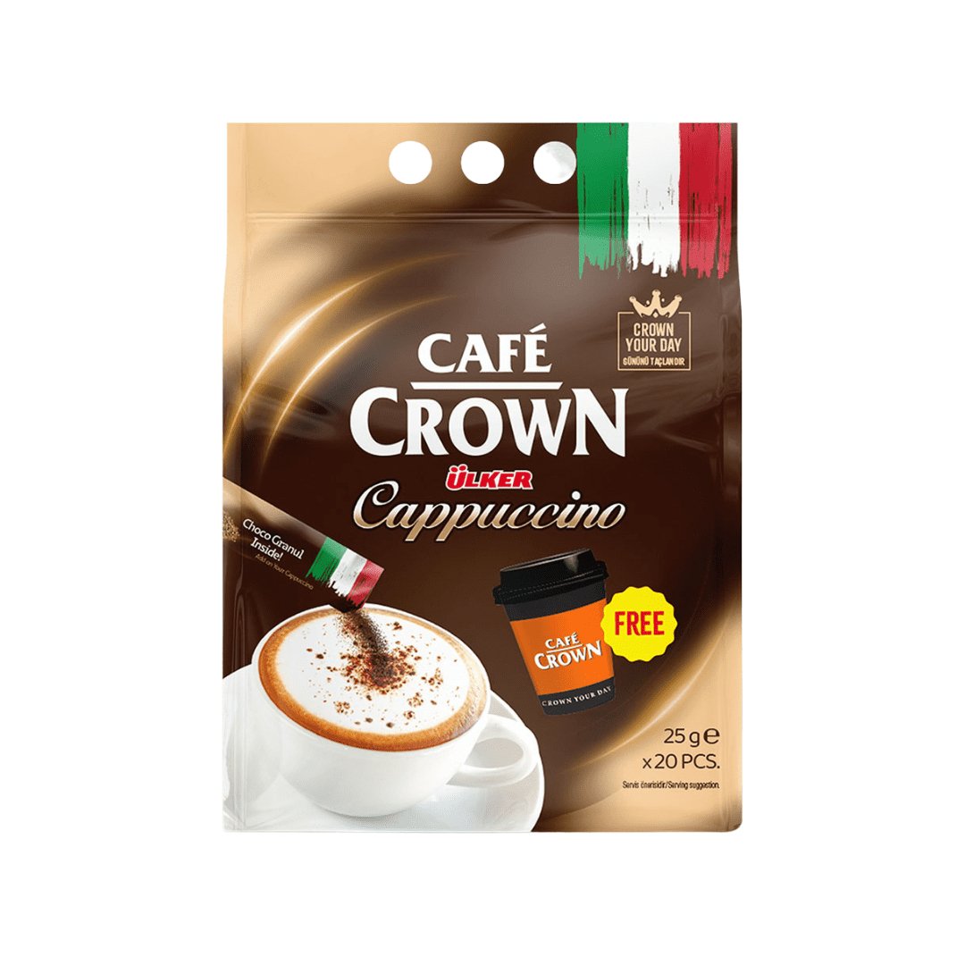 اولکر Cafe Crown Ülker Cappuccino 20 Stück Default Title