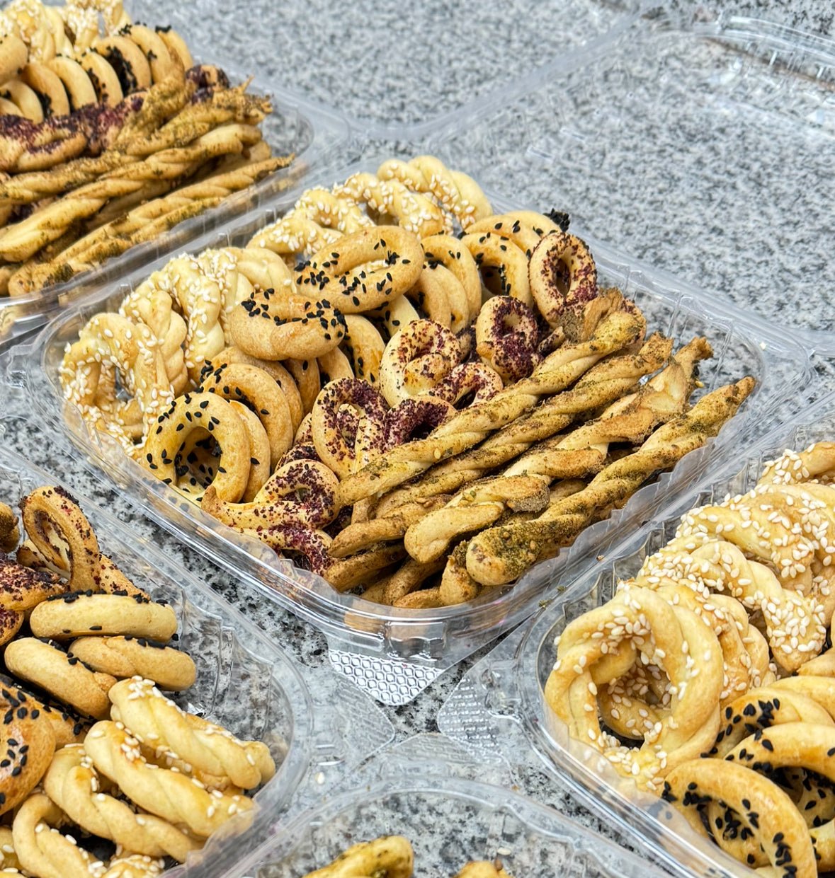 Assorted salted butter cookies