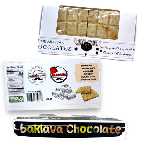 Baklava Chocolate - Unique Blend of Traditional Baklava and Rich Chocolate Indulgence