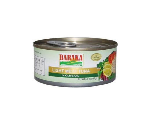 Baraka Light Meat Tuna In Olive Oil 185g Default Title