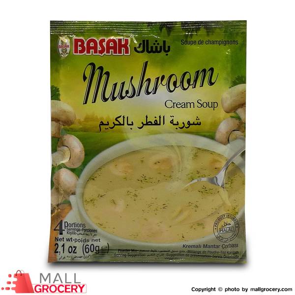 Basak Mushroom Cream Soup 60g Default Title