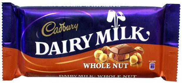 Cadbury Dairy Milk Whole Nut Chocolate 120g Default Title