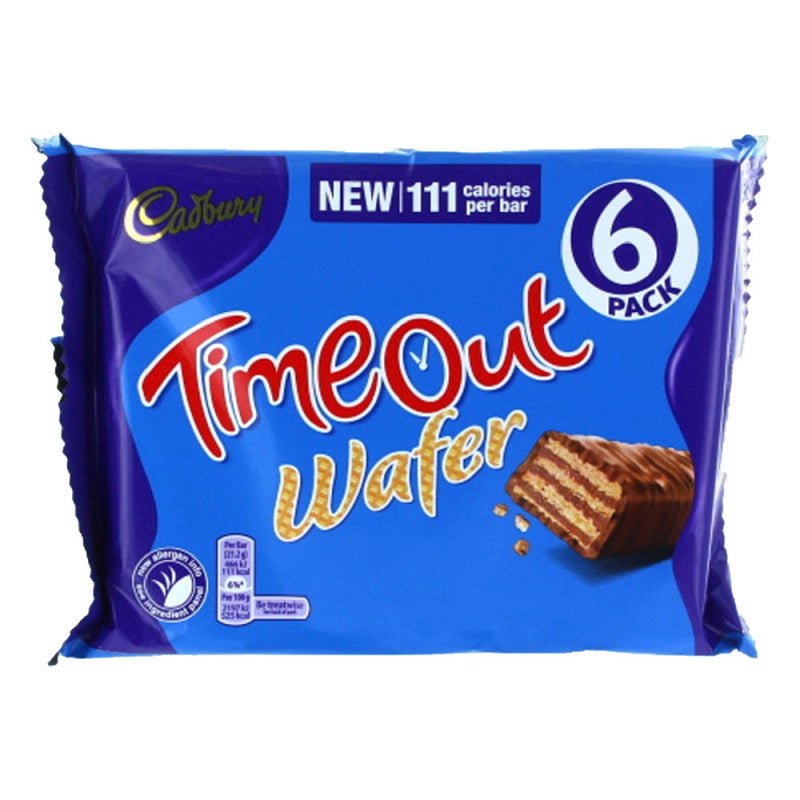 Cadbury Time Out TimeOut 6Pcs Chocolate Wafer 127.2Gm Default Title