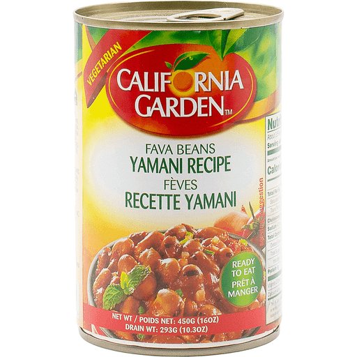 California Garden Fava Beans Yamani Recipe 16oz Default Title