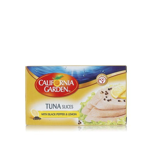 California Garden Tuna Slices In Black Pepper & Lemon 120g Default Title