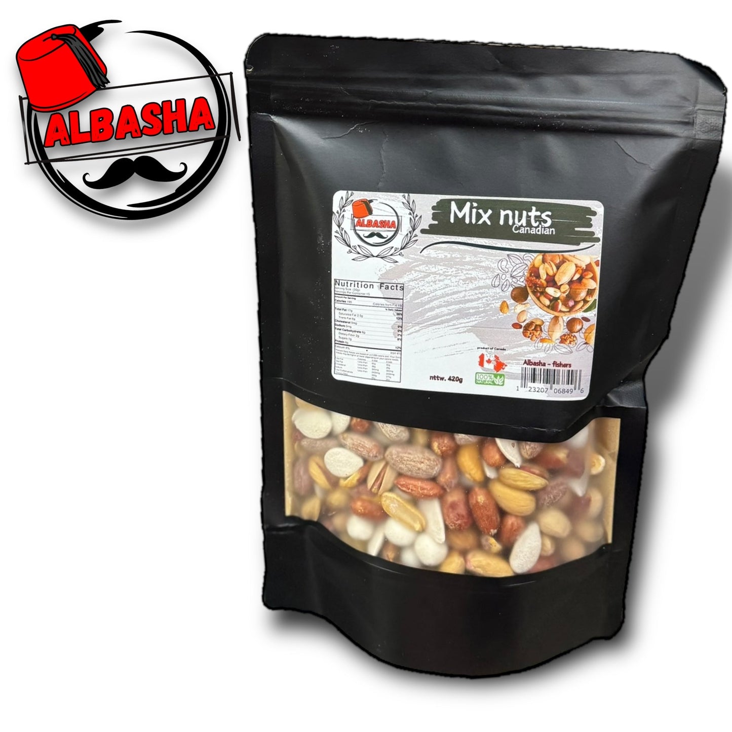 Canadian Mix nuts _ roasted and salted