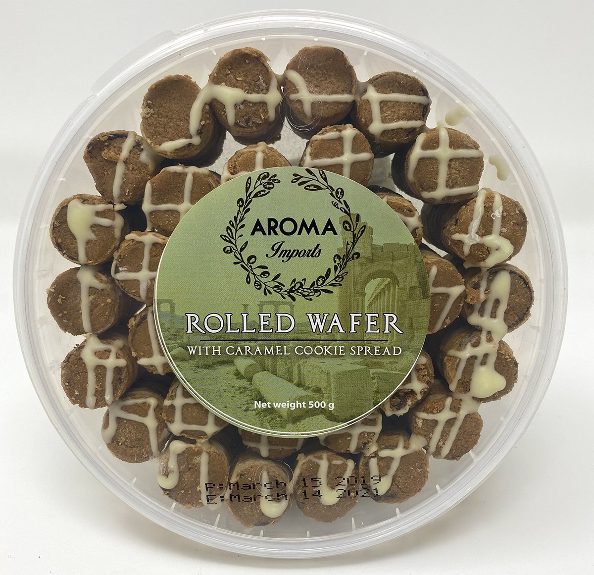 Caramel Rolled Wafer - Aroma Imports Default Title