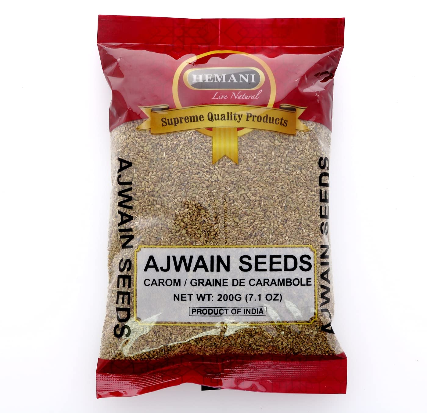 Carom Seed - Ajwain Seeds 200g (7.1 OZ) - For Cooking & Ayurvedic Medicine - Product of India Default Title