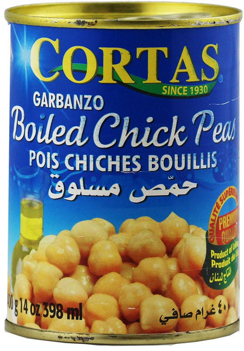 Cortas Garbanzo Boiled Chickpeas Pois Chiches Bouillis 14 Oz 400 Gr Default Title