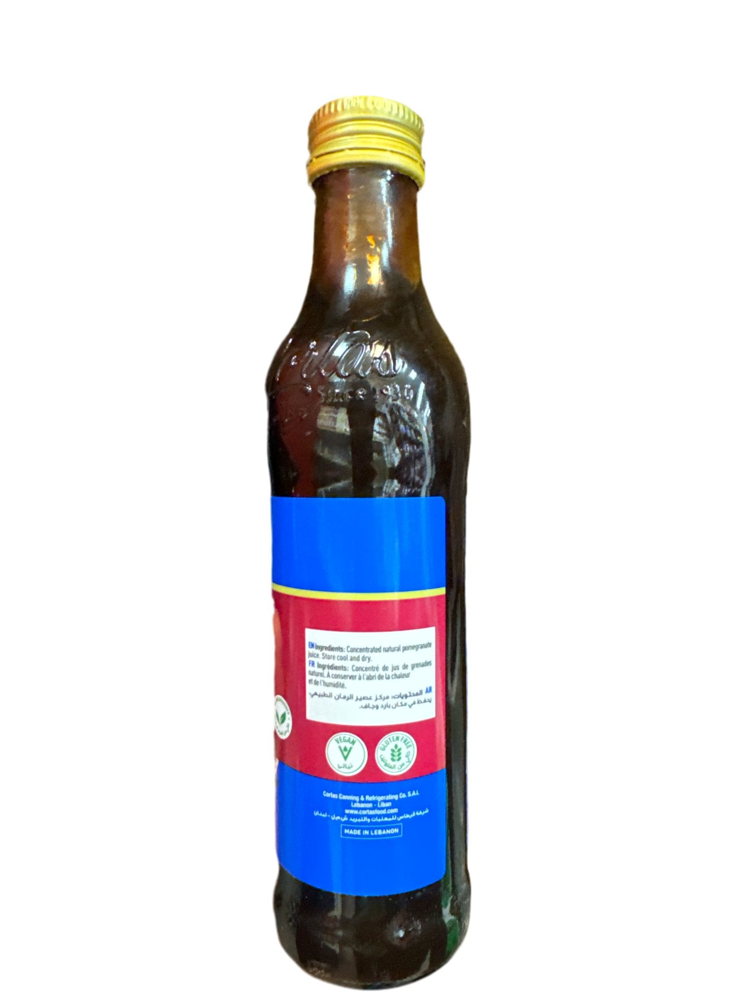 Cortas pomegranate molasses no sugar added