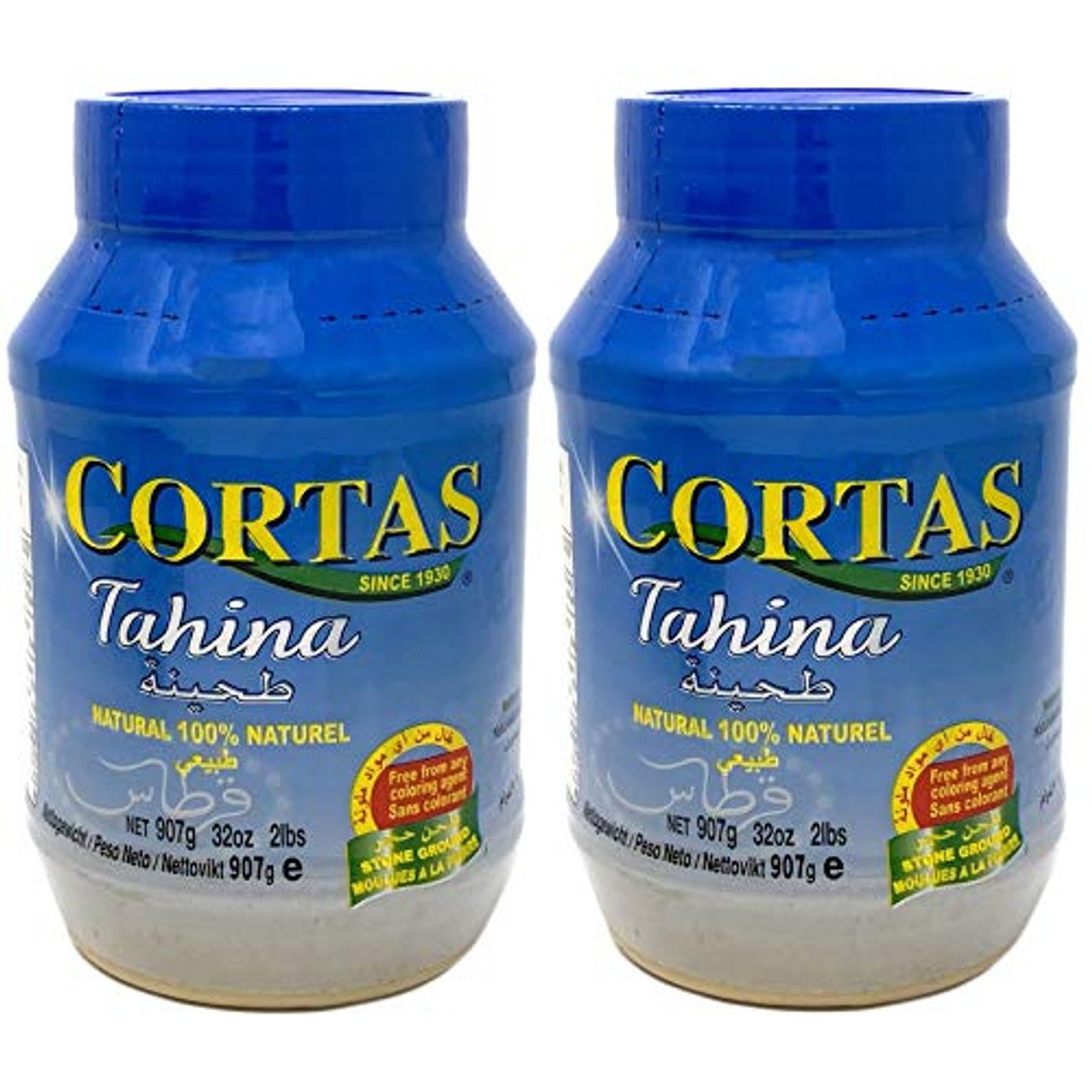 Cortas Tahina Creme De Sesame - Sesame Paste - 907g Default Title