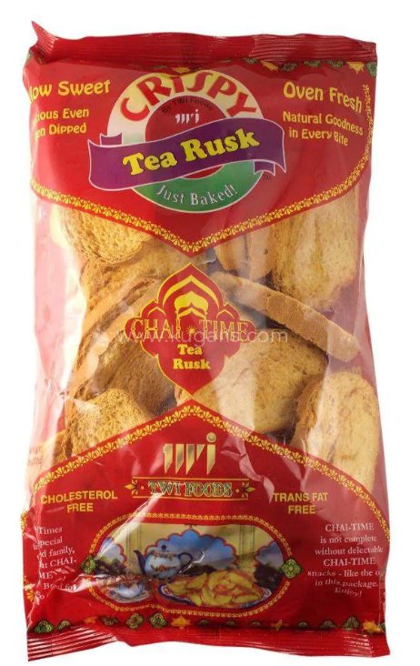 Crispy Tea Rusk 200g Default Title