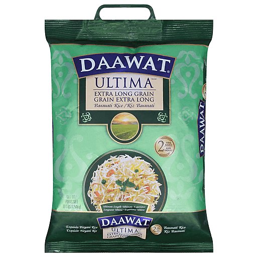 Daawat Ultima Extra Long Grain Basmati Rice, 2-Years Aged, 10lbs Default Title