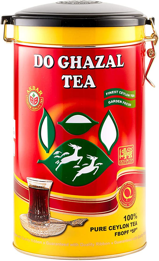 Do Ghazal Pure Ceylon Tea Red Loose Tea In Tin, 400g Default Title