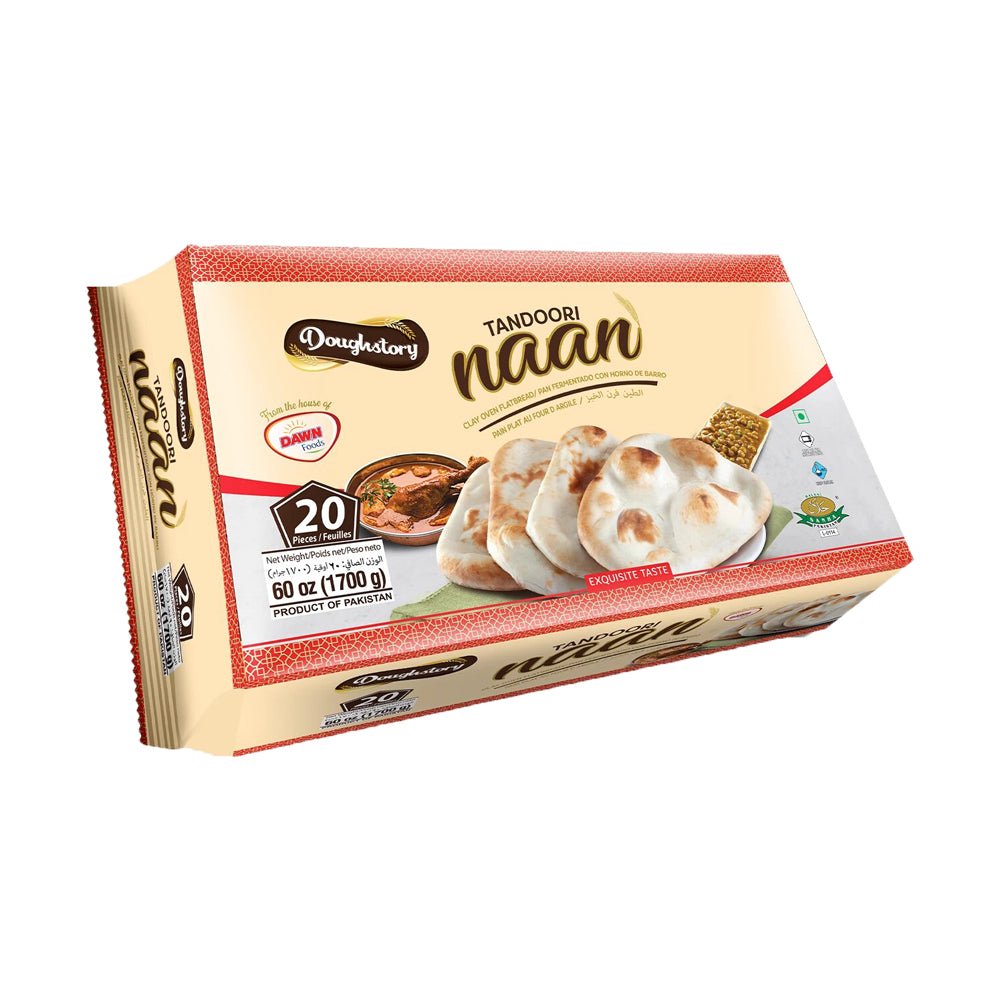 Doughstory Tandoori Naan Family Pack 20 Pcs Default Title