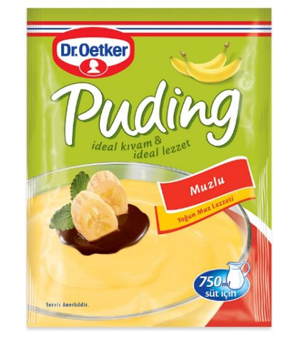 Dr. Oetker Banana Pudding 120 Gr Default Title