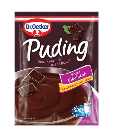 Dr Oetker Bitter Chocolate Pudding 111g Default Title