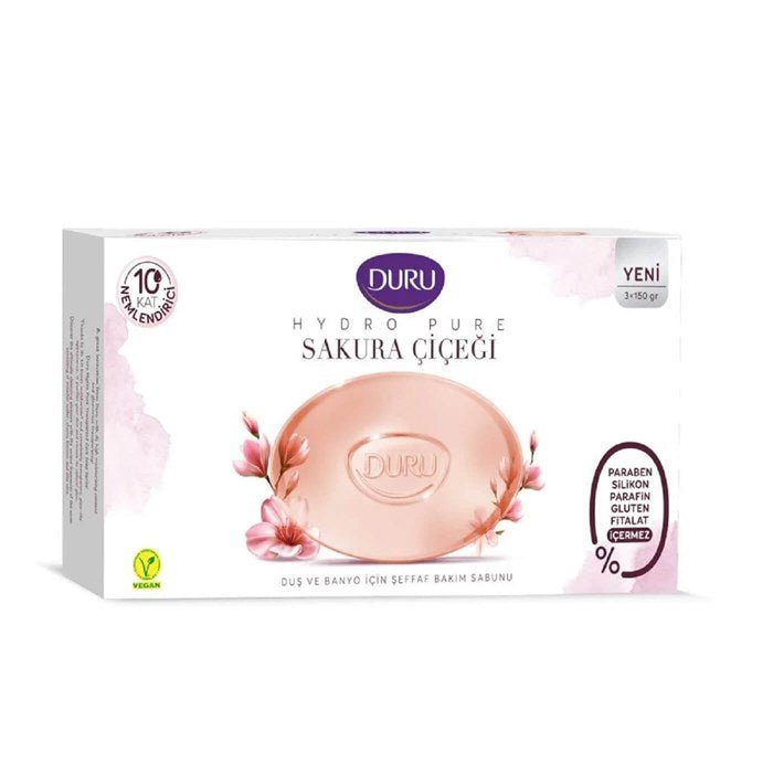 Duru Hydro Pure Sakura Çiçeği Sabun 3 X 150 Gr Default Title