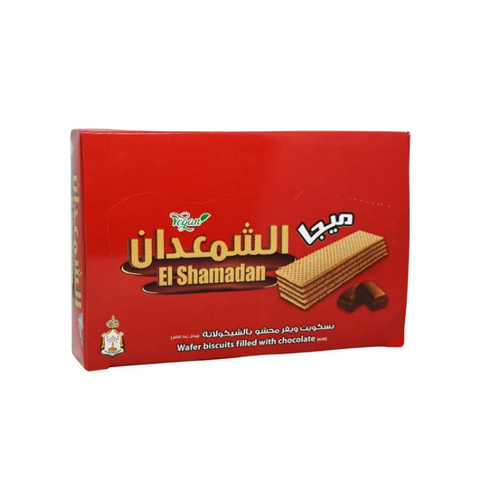 El Shamadan Biscuits Wafer Chocolate 12 Pieces - 540 Gm Default Title