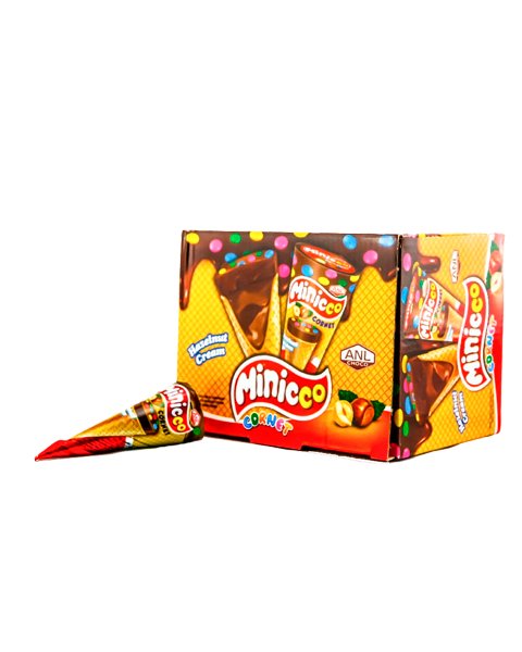 Elvan Minicco Hazelnut Waffles 25g Default Title