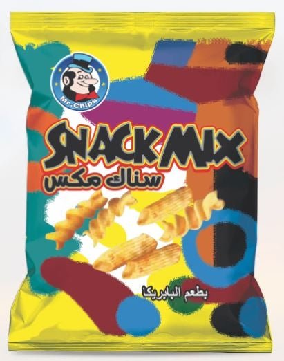 Exotic Snacks Mr. Chips Snack Mix Flamin’ Hot With Lime 80g Default Title