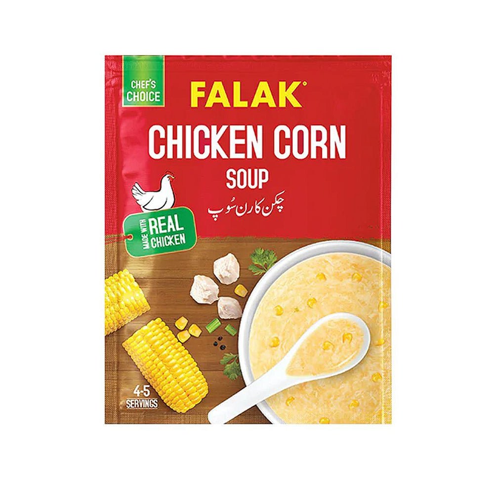 Falak Chicken Corn Soup 50g Default Title