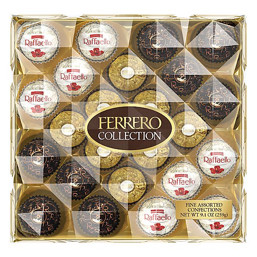 Ferrero Collection Fine Assorted Confections Chocolates 9.1 Oz Default Title