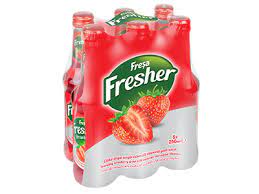 Fresher Strawberry Mineral Water Pack 6x250ml Default Title