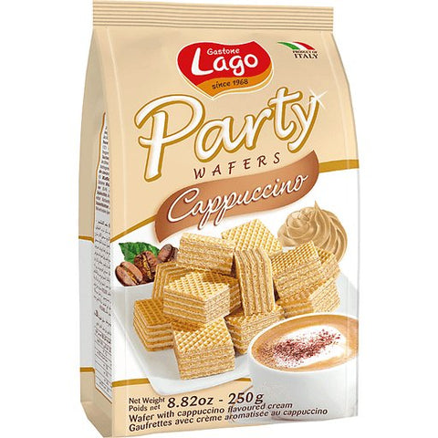 Gastone Lago Cappuccino Wafers Party Bag, 8.82 Oz Default Title