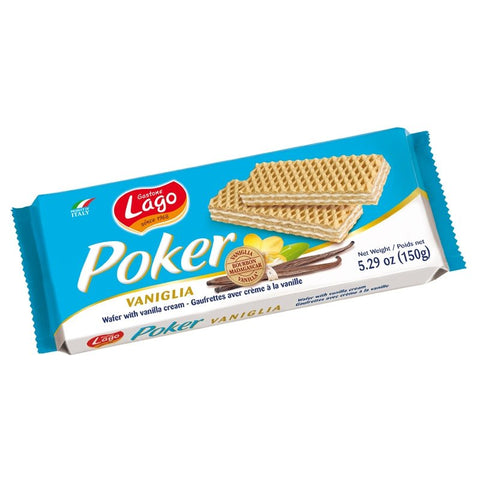 Gastone Lago Poker Wafer With Vanilla Cream 150g Default Title