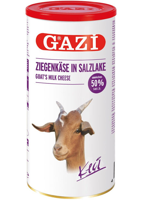 Gazi Goat Cheese In Brine 50% Fat 800g - Creamy, Aromatic, Made With 1